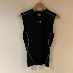 Under Armour - Black Men’s Compression Shirt Heat Gear